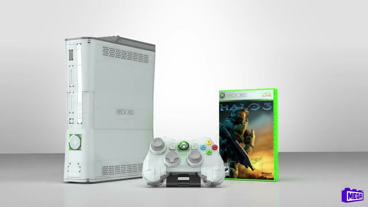 The Xbox 360 is making a comeback as a detailed Mega set