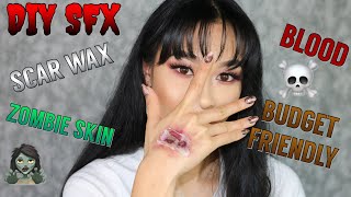 Diy Sfx On A Budget Scar Wax, Blood, Textured Skin, Etc