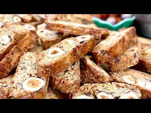 Roasted hazelnut brittle