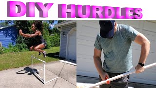 HOW TO MAKE HURDLES AT HOME | JC Vlog