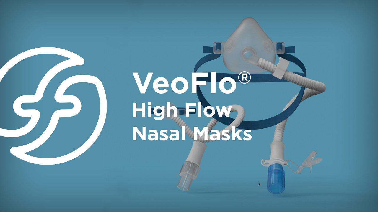 Simple Mask Max Flow Veoflo High Flow Nasal Masks - YouTube