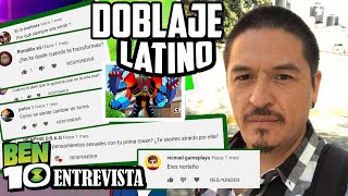 ENTREVISTA A CARLOS LUYANDO LA VOZ DE BEN 10 PREGUNTAS BEN10 ES NORTEÑO?