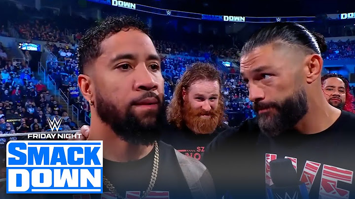 Roman Reigns threatens Jey Uso to find his ‘Inner Ucey’ | FRIDAY NIGHT SMACKDOWN | WWE on FOX