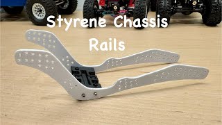 How to make scx24 Styrene chassis rails
