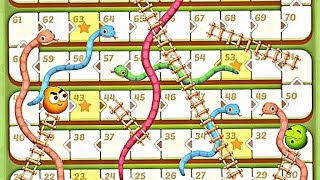 Snakes and ladders | classic ludo game | snake ladder 🐍 | gaming | snakes and ladders game play screenshot 4