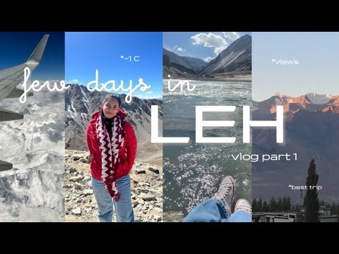 Leh Travel Vlog // visiting monasteries, amazing food🍲 & mesmerising mountain views🏔️ // part 1