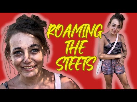 Young homeless girl Adina interview