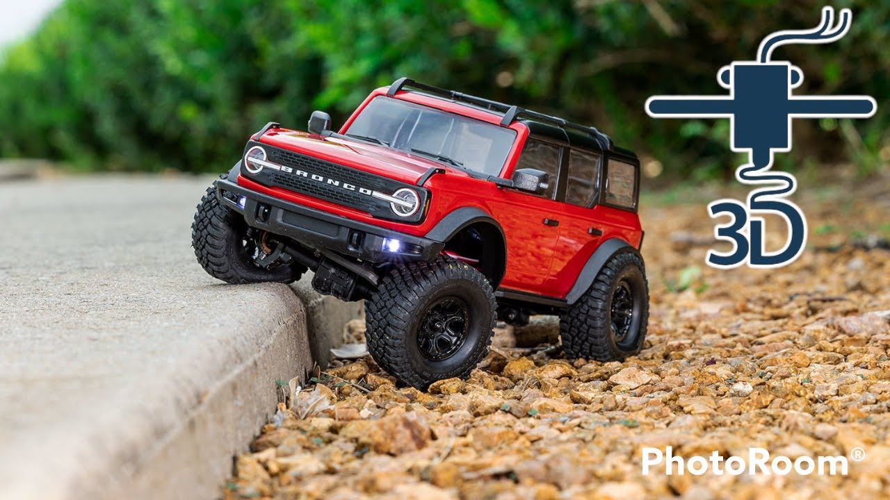 nieuwe 3d geprinte baan voor de trx-4m🔥