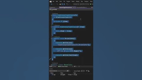 in (C# keyword) - part 1 of 3