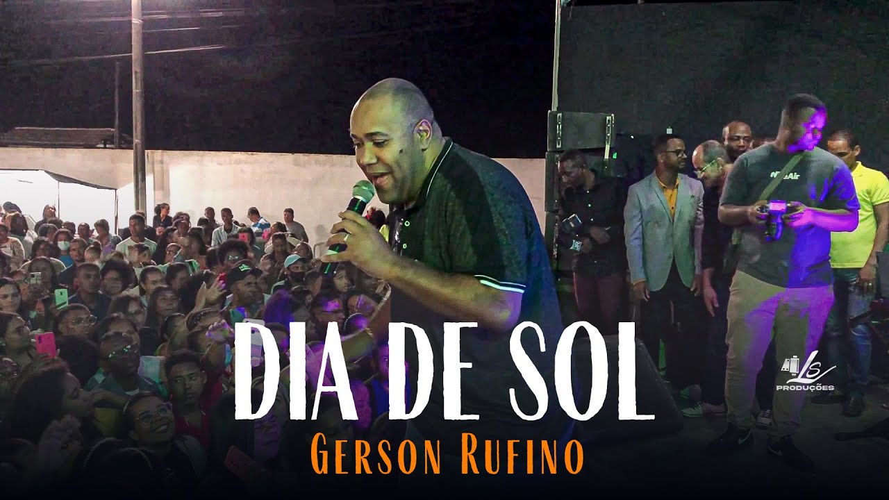 Gerson Rufino | Dia de Sol - AO VIVO - YouTube