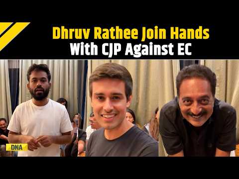 ECI Row: Dhruv Rathee & Prakash Raj Join CJP Against Election Commission: Dipke Video Goes Viral
