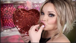 ASMR Tasting Valentine's Day Chocolates (Toxic Girl RP) screenshot 3