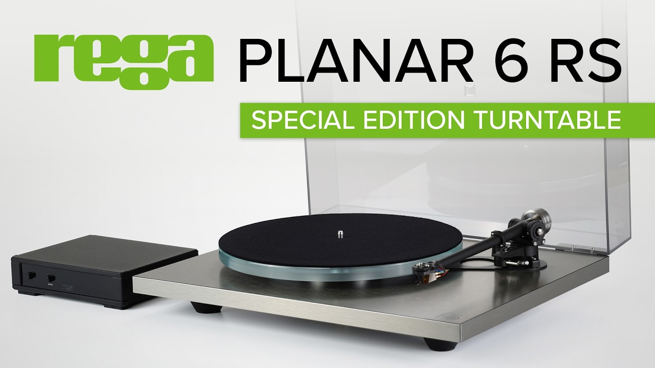 Rega Planar 6 RS Special Edition Turntable - ND9 Cartridge - Brushed Aluminum