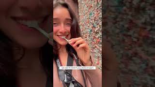 Gum Wall Take A Photo Or Lick It?