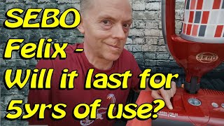 SEBO Felix Rosso 5 Year Useage Product Testing Review