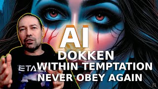 AI VIDEO REVIEW - DOKKEN - WITHIN TEMPTATION - NEVER OBEY AGAIN - AI Metal Videos - AI News Today