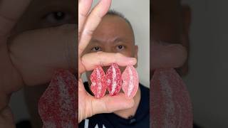 Asmr Jelly Belly Valentine Sour Pucker Lips Chewy Candy 3 Flavors Eating Sounds