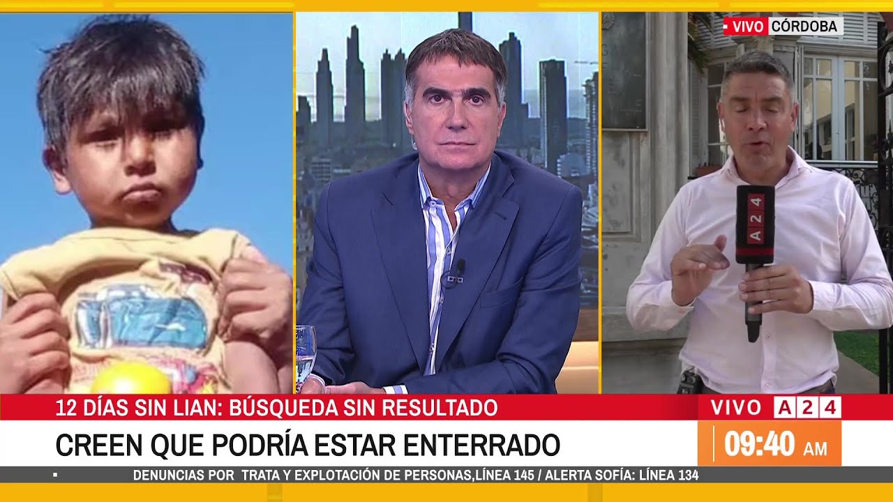 12 días sin rastros de Lian: crece el misterio y sus padres podrían revelar nuevos datos