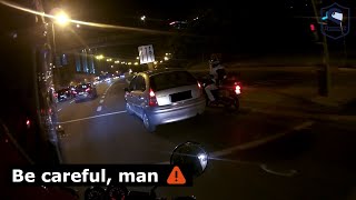 [NR] Honda CB500 - Bad Drivers & Daily Observations #9  * New camera Hawkeye Firefly 8SE *