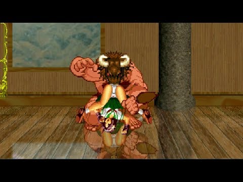 Minotaur Mugen VS Female Video Game Characters Compilation #1