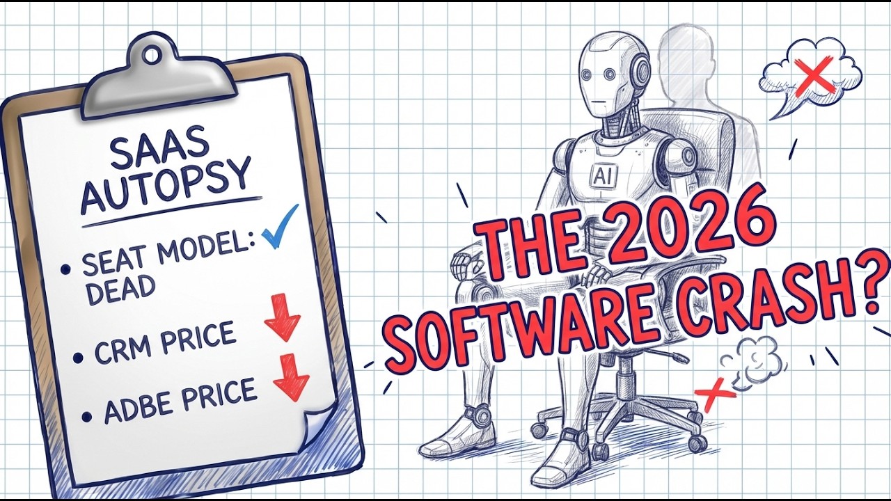 The 2026 Software Crash: Why Salesforce & Adobe Are Dying (The Death of SaaS)