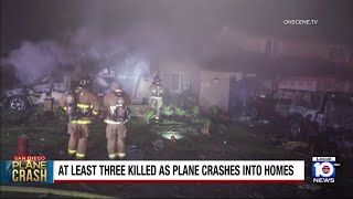 3 killed in San Diego plane crash