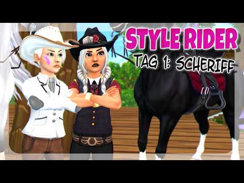 STYLE RIDER SHOW DAY 1: THEME SHERIFF 🐴 WHO DOES IT BETTER? | StarStable [SSO]