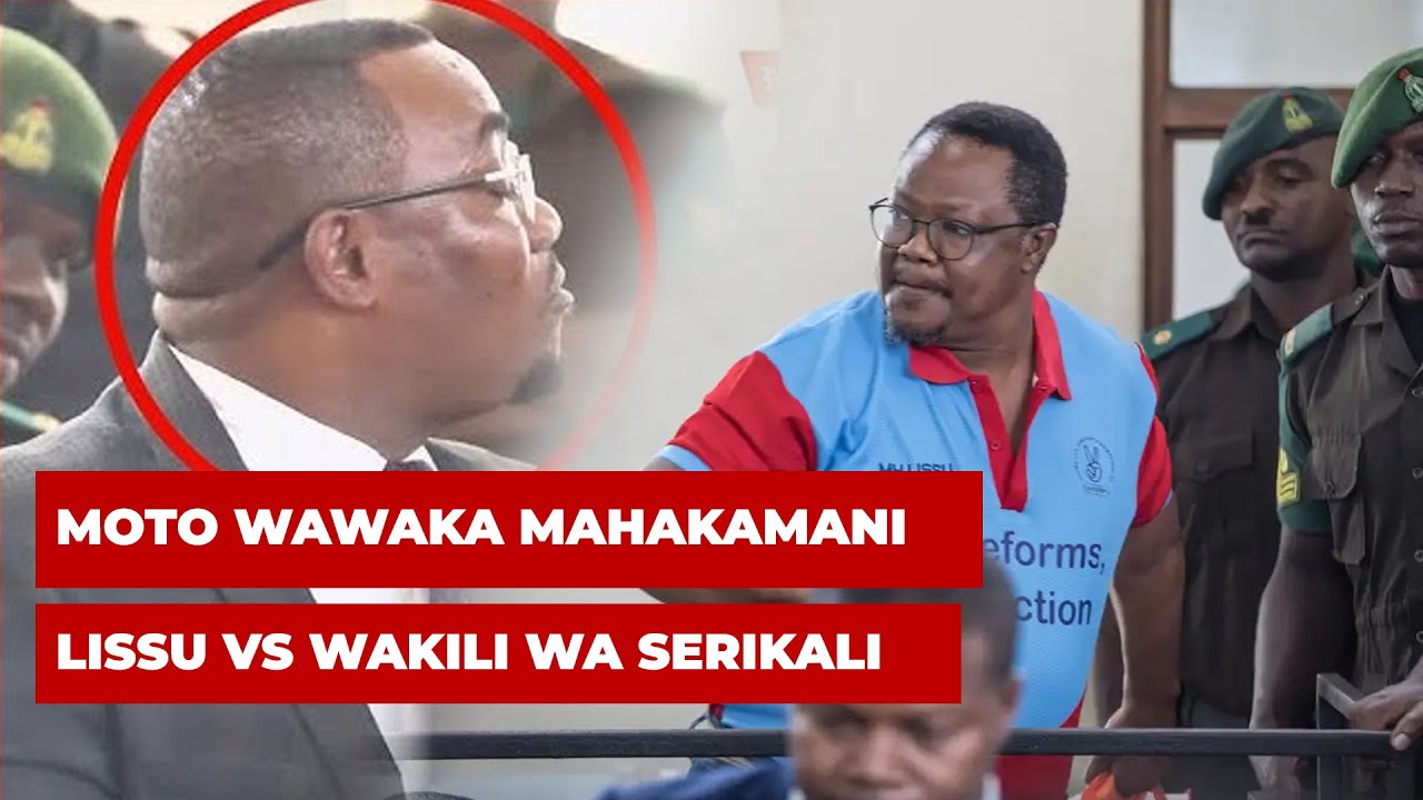 LISSU AMUWASHIA MOTO WAKILI WA SERIKALI MAHAKAMANI