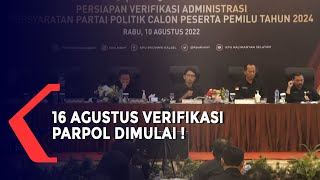 KPU Kalsel : 16 Agustus Verifikasi Parpol Dimulai !