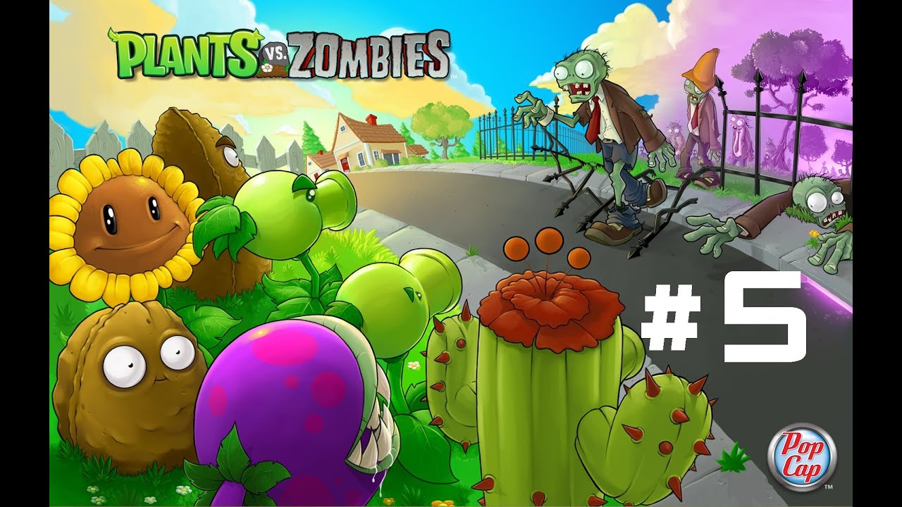 Let's Play Plants Vs. Zombies! (Part 5)