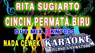 KARAOKE CINCIN PERMATA BIRU DUT MIX KN7000 [NADA CEWEK] DENI RECORD