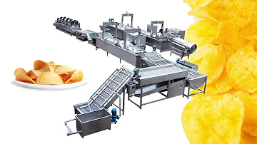 Full automatic potato chips production line /chips machine / big chips plant