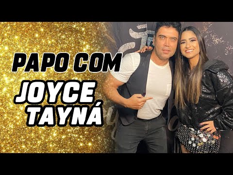 Joyce Tayná no Rick Noda bastidores