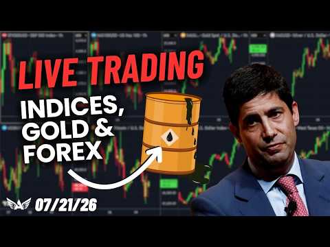 LIVE Trading Gold, Nasdaq, Forex | A1 Trading Show
