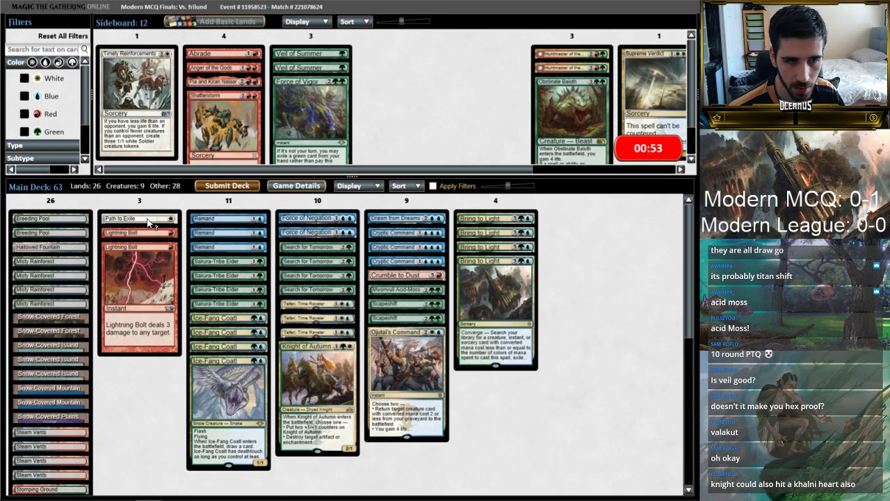 Round 2 - Modern MCQ: September 1st, 2019 with Bring to Light Scapeshift!