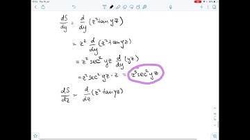 Find the first partial derivatives of the following functions.S(x,y)=z^{2}\tan yz | Plainmath