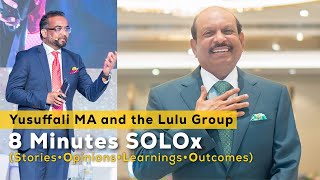 SOLOx 8 Minutes | Yusuff Ali MA | Lulu Group | Inspiring story | V. Nandakumar screenshot 2