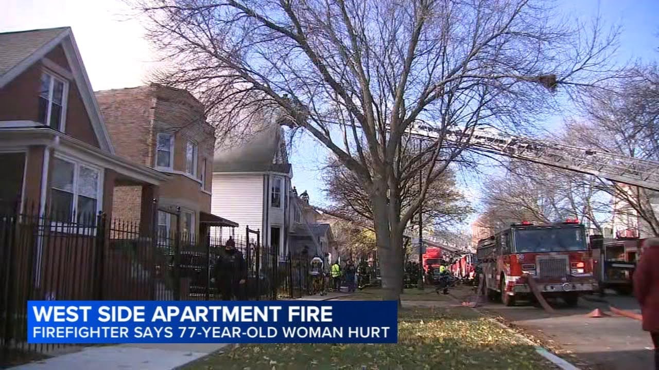 77-year-old hurt in West Side apartment fire, Chicago fire dept. says ...
