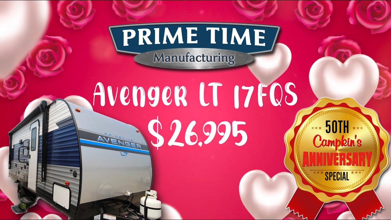 50th Anniversary Special for February, 2022 Avenger LT 17FQS at Campkin's RV Centre