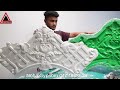 দেখুন কিভাবে জিপসাম ৭২ ইঞ্চি সিলিং রোজ ডিজাইন তৈরি করা হয় | Gypsum 72 Inch Ceiling Rose Making