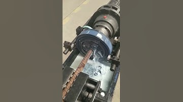 Video of Seim Auto Rebar Threading Machine