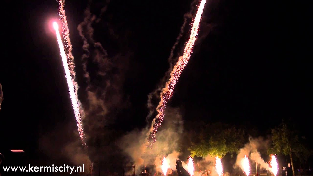 Vuurwerk Tilburgse kermis 2014