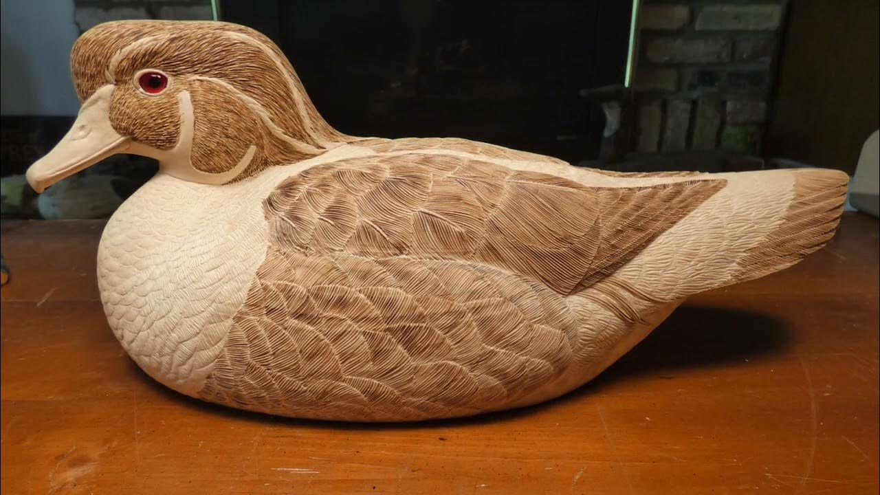 Wood Duck Drake Hunting Decoy For Reproduction