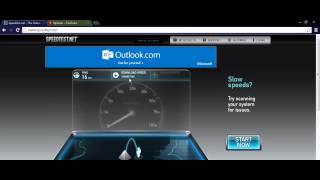 Talk Talk fiber optic speed test update. screenshot 4