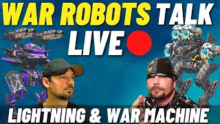 War Robots Live ? Talk show, Q&A, podcast style live stream