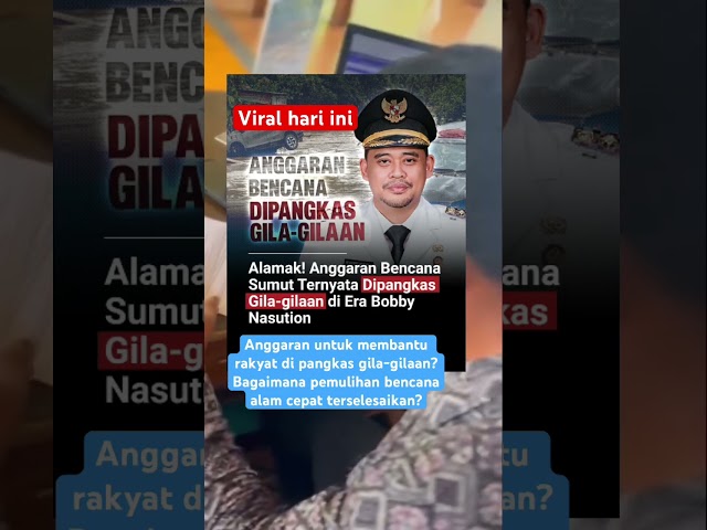 Banyaknya anggaran bantuan becana alam di pangkas? #statuswa #statusvideo #short