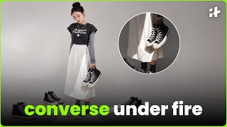 converse ad controversy explained: why karina ad faces kkk imagery backlash