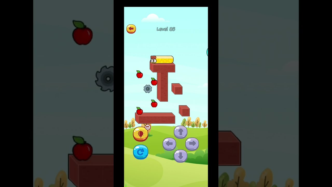Apple Worm Game | Apple Worm Logic Game | Worm Apple | Logic and Puzzle Moves | Game Level 85 to 89