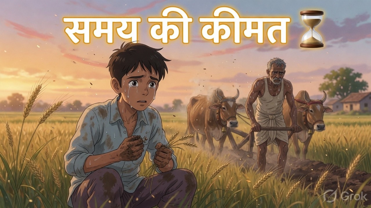 Video thumbnail for समय की कीमत ⏳ | Samay Ki Keemat | Value of Time | Heart Touching Hindi Moral Story | Kahaniya