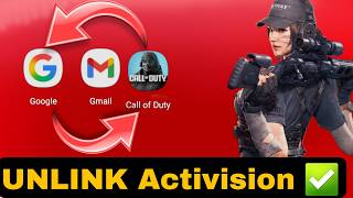 How to Change Gmail login / Activision unlinking in codm #gaming #codm #codmobileclips